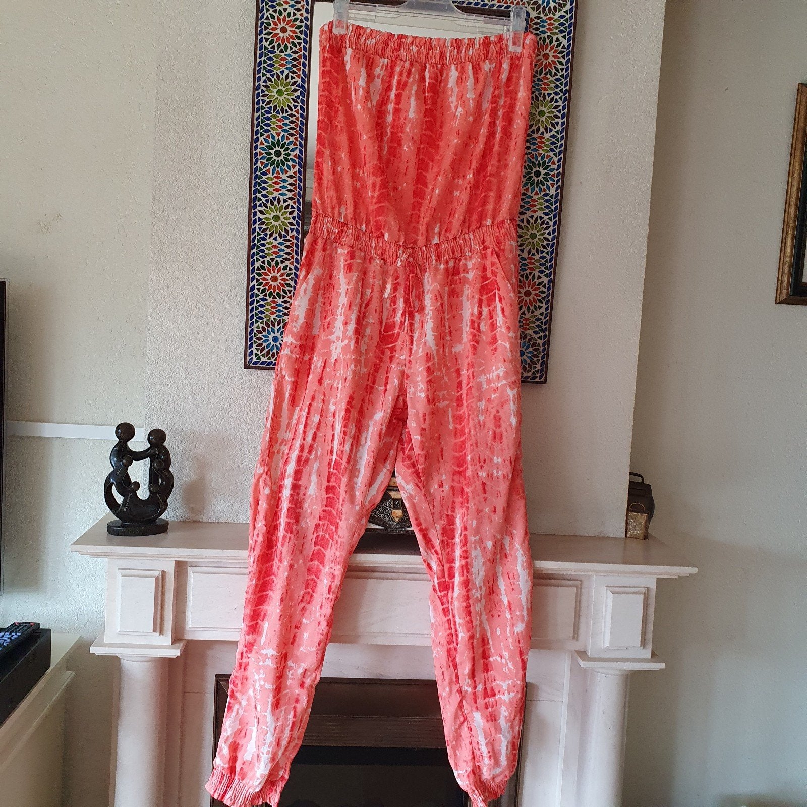 Jackson Mills strapless jumpsuit maat L/XL, Ophalen of Verzenden, Zo goed als nieuw, Maat 46/48 (XL) of groter