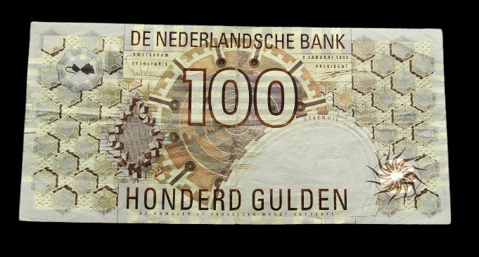 **  100 GULDEN 1992  -  De Steenuil  **, Postzegels en Munten, Bankbiljetten | Nederland, Verzenden, 100 gulden, Los biljet