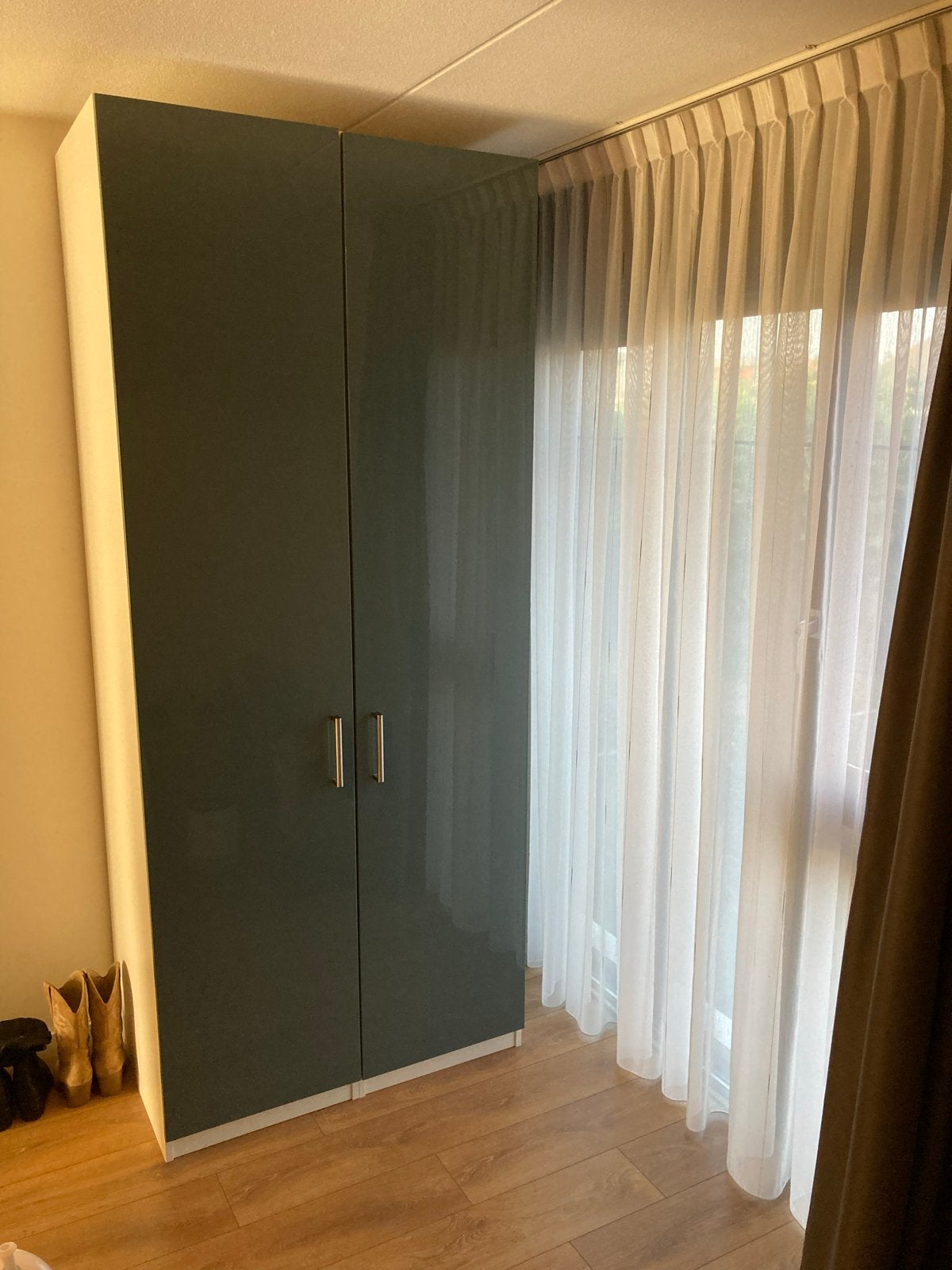IKEA Pax kast 100x60x236 blauwgrijs, Ophalen, Overige materialen, Gebruikt, 200 cm of meer