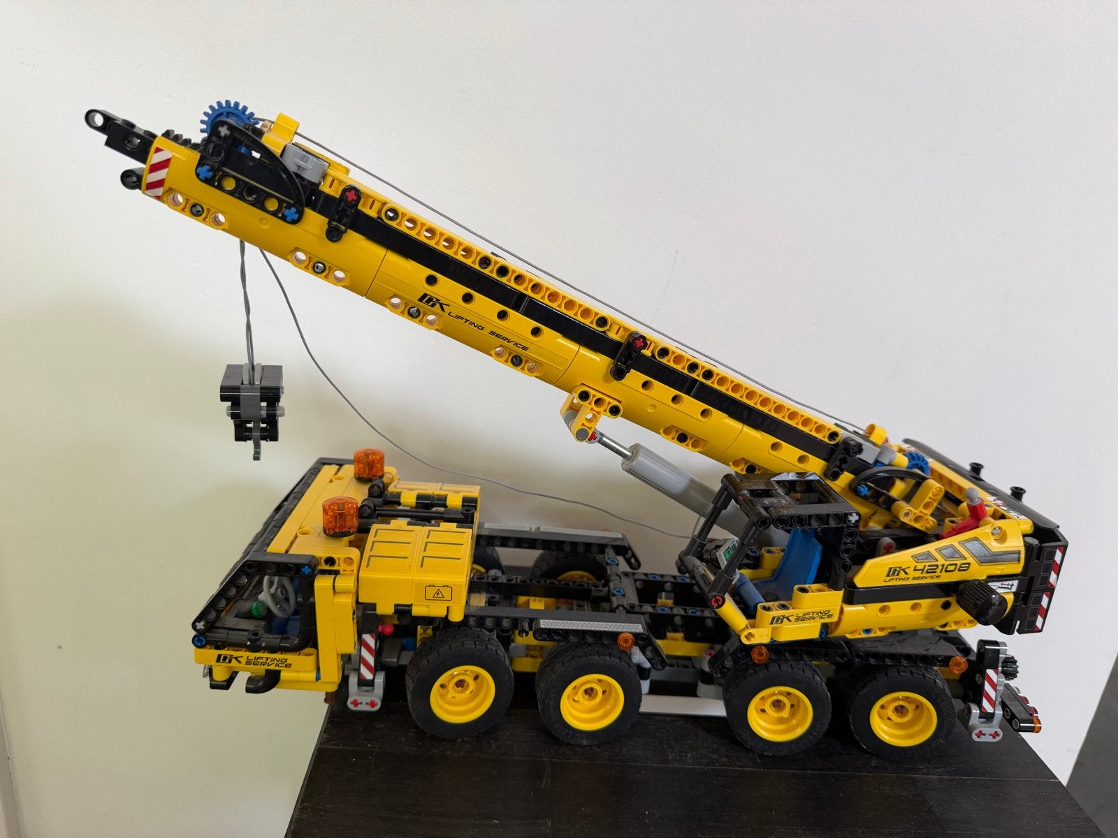 Lego Technic Kraanwagen met boekje (42108), Ophalen of Verzenden, Gebruikt, Overige merken