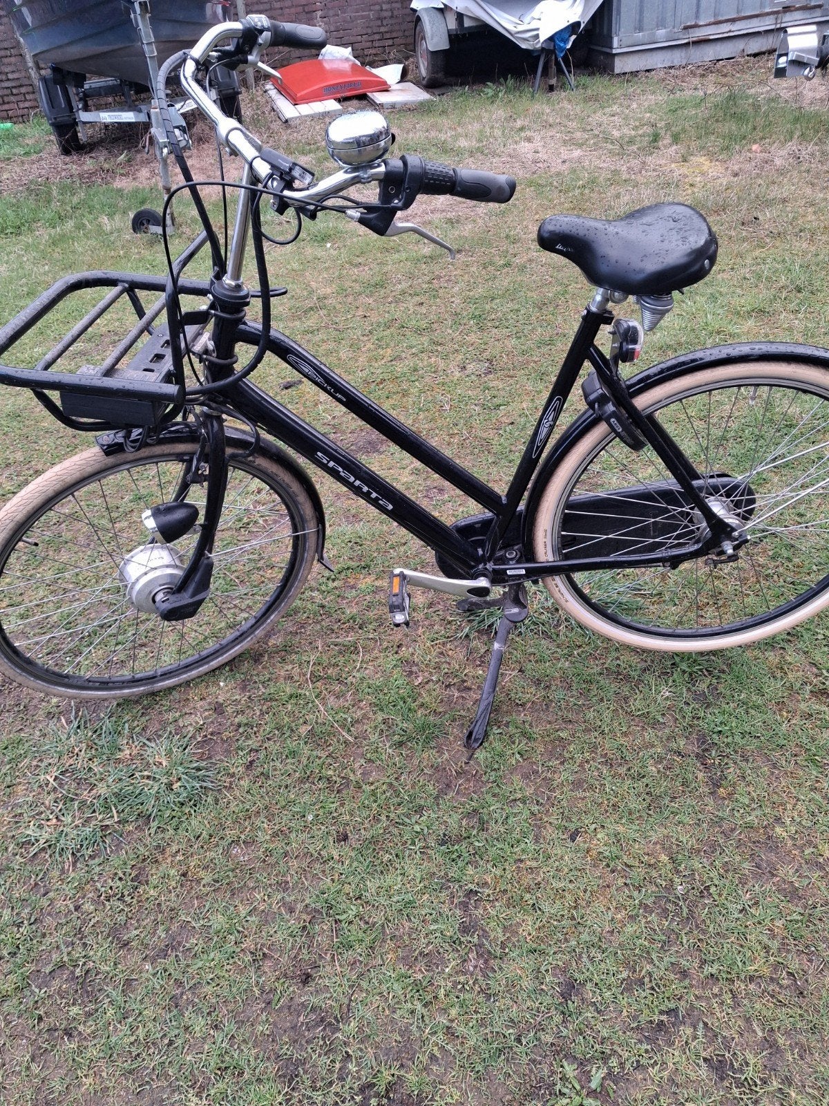 Sparta Pickup E-bike, frame 57, voorwielmotor (accu defect), Ophalen, Minder dan 30 km per accu, Sparta, Gebruikt