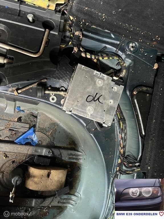 BMW E39 radio BM54 Becker voor combi met navi., Auto-onderdelen, Gebruikt, Ophalen of Verzenden, BMW, BMW