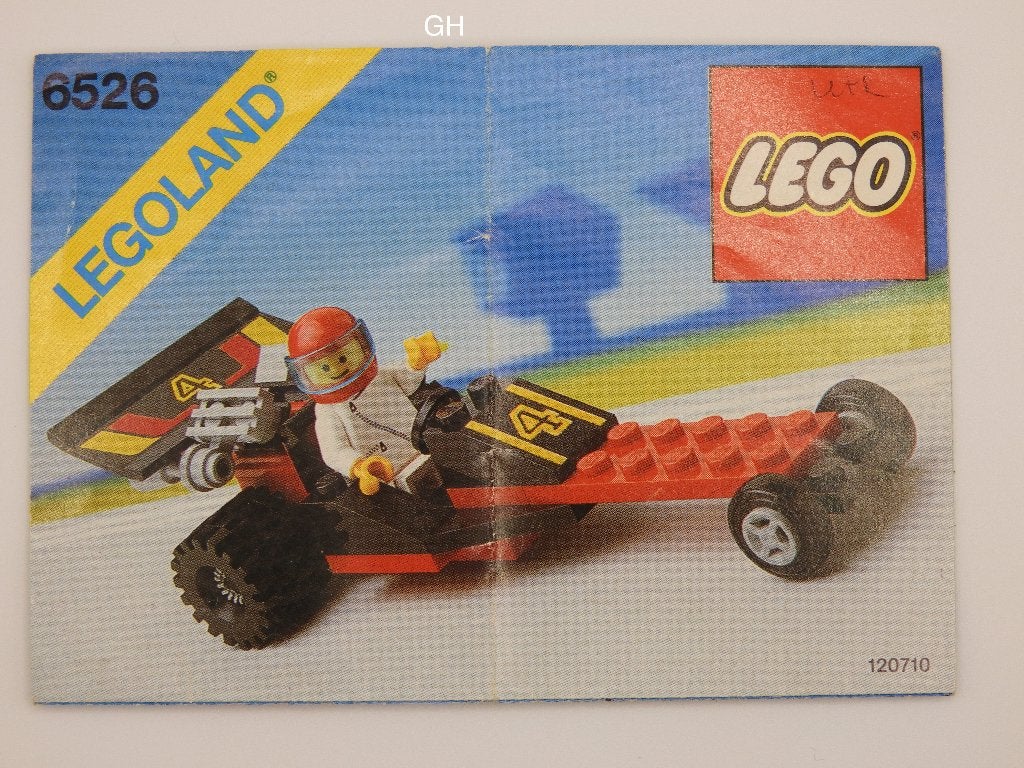 Lego 6526 Vintage Red Line Racer, Gebruikt, Lego, Compleet, Ophalen of Verzenden