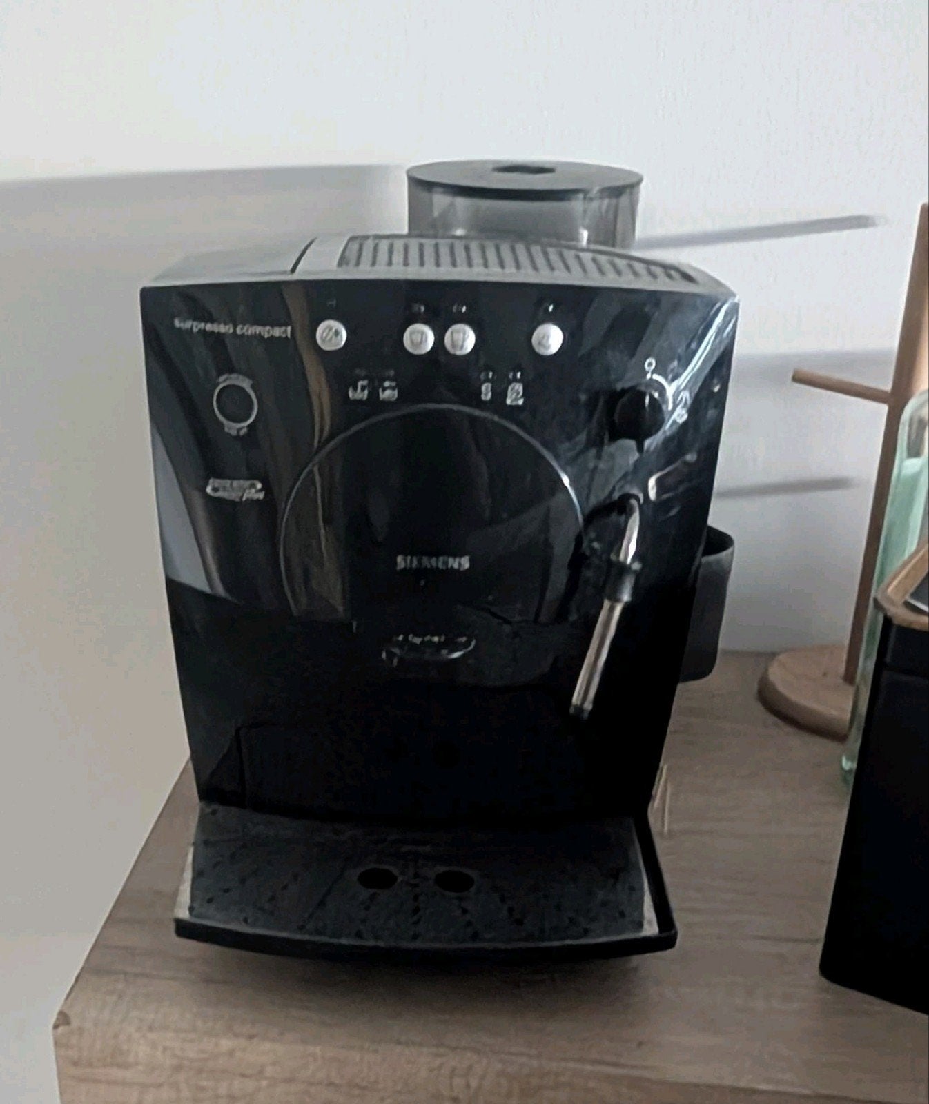 Siemens Surpresso Compact Espresso Apparaat, Witgoed en Apparatuur, Gebruikt, Espresso apparaat, Koffiebonen, 2 tot 4 kopjes