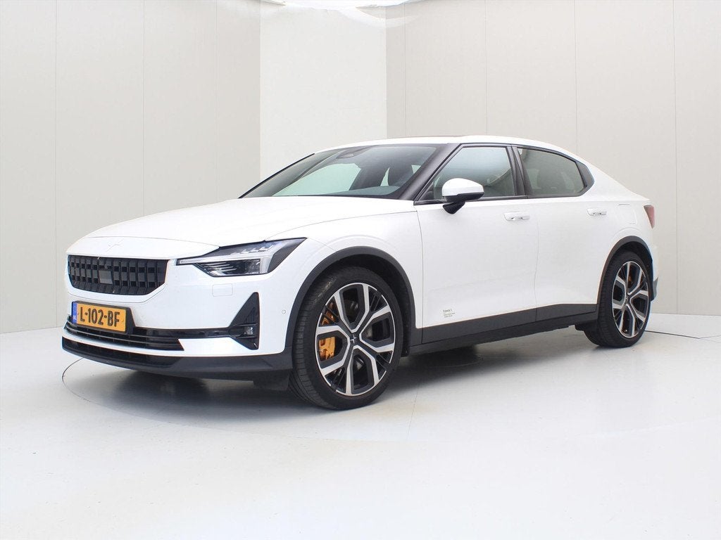 Polestar 2 Long Range Dual Motor 408pk Performance Pack 92%, Auto's, Polestar, Polestar 2, Stof, Gebruikt, Zwart