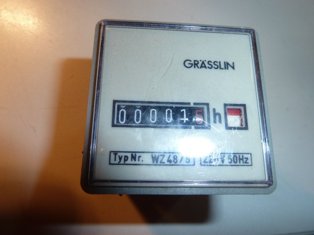Grässlin bedrijf Uren teller inbouw 2x, Ophalen of Verzenden, Zo goed als nieuw, Overige typen