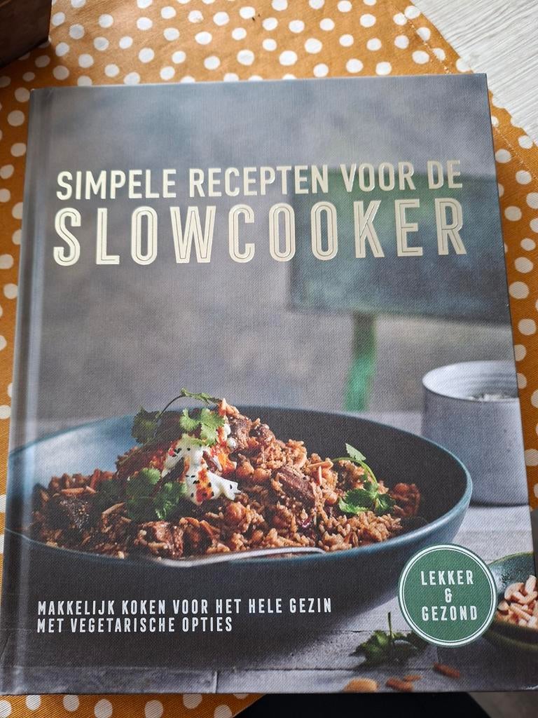 Nieuw kookboek voor de slowcooker, Onbekend, Gezond koken, Nieuw, Ophalen of Verzenden