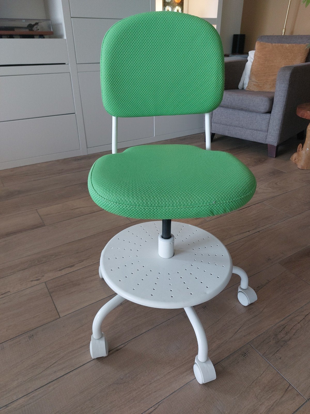 IKEA Vimund Bureaustoel - Groen - Perfecte staat, Ophalen, Zo goed als nieuw, Groen, Bureaustoel