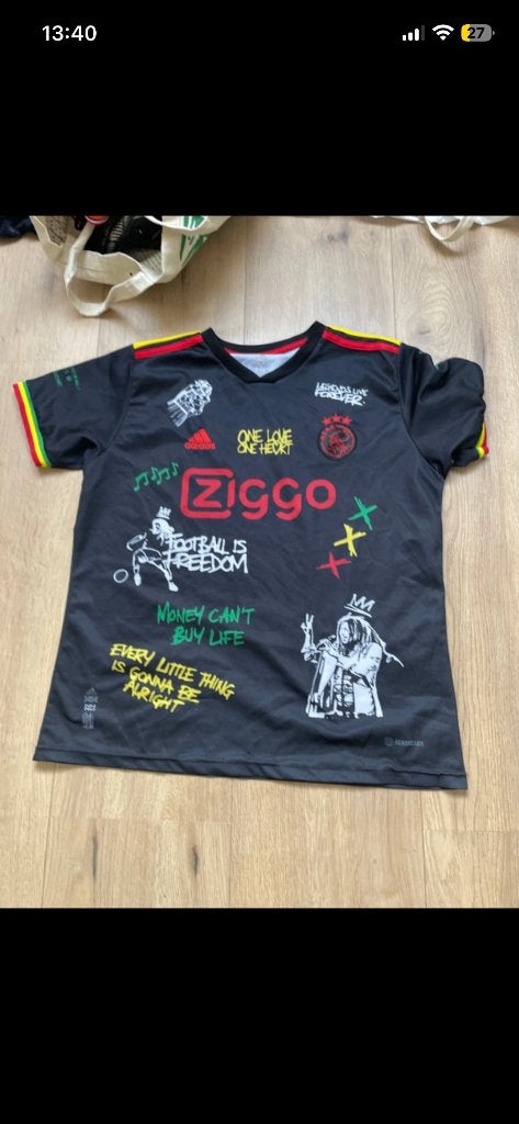 Ajax shirt Limited Edition Bob-Marley, Ophalen of Verzenden, Nieuw