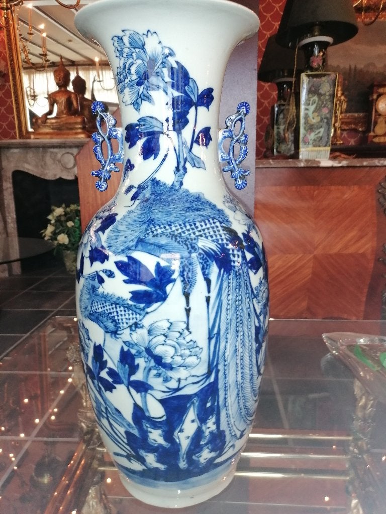 grote antiek Chinese porcelein vaas, Antiek en Kunst, Antiek | Porselein, Ophalen