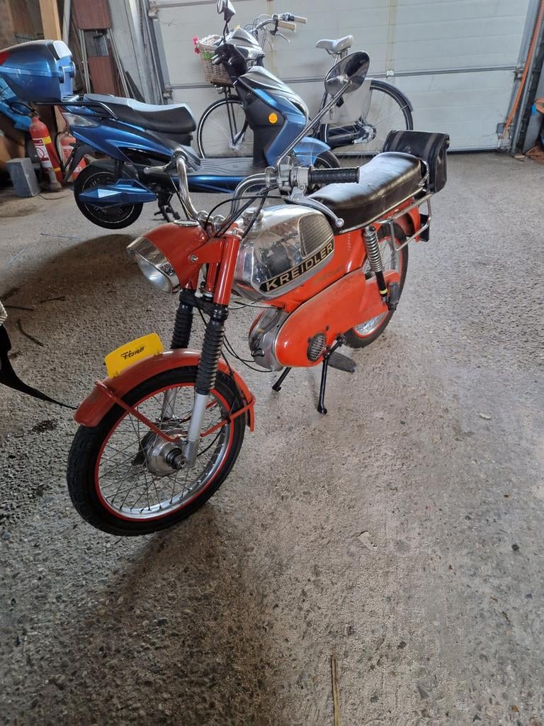 Kreidler Florett RM - Klassieke bromfiets, Fietsen en Brommers, Brommers | Kreidler, Ophalen, Gebruikt