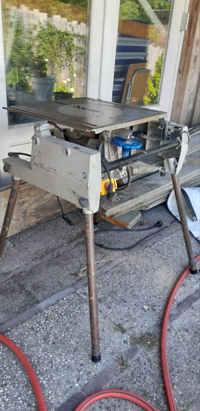 Elu Omkeerbare Afkort- en Zaagtafel TGS273A2, Doe-het-zelf en Verbouw, Gereedschap | Zaagmachines, Ophalen, Gebruikt, Elu (de Walt)