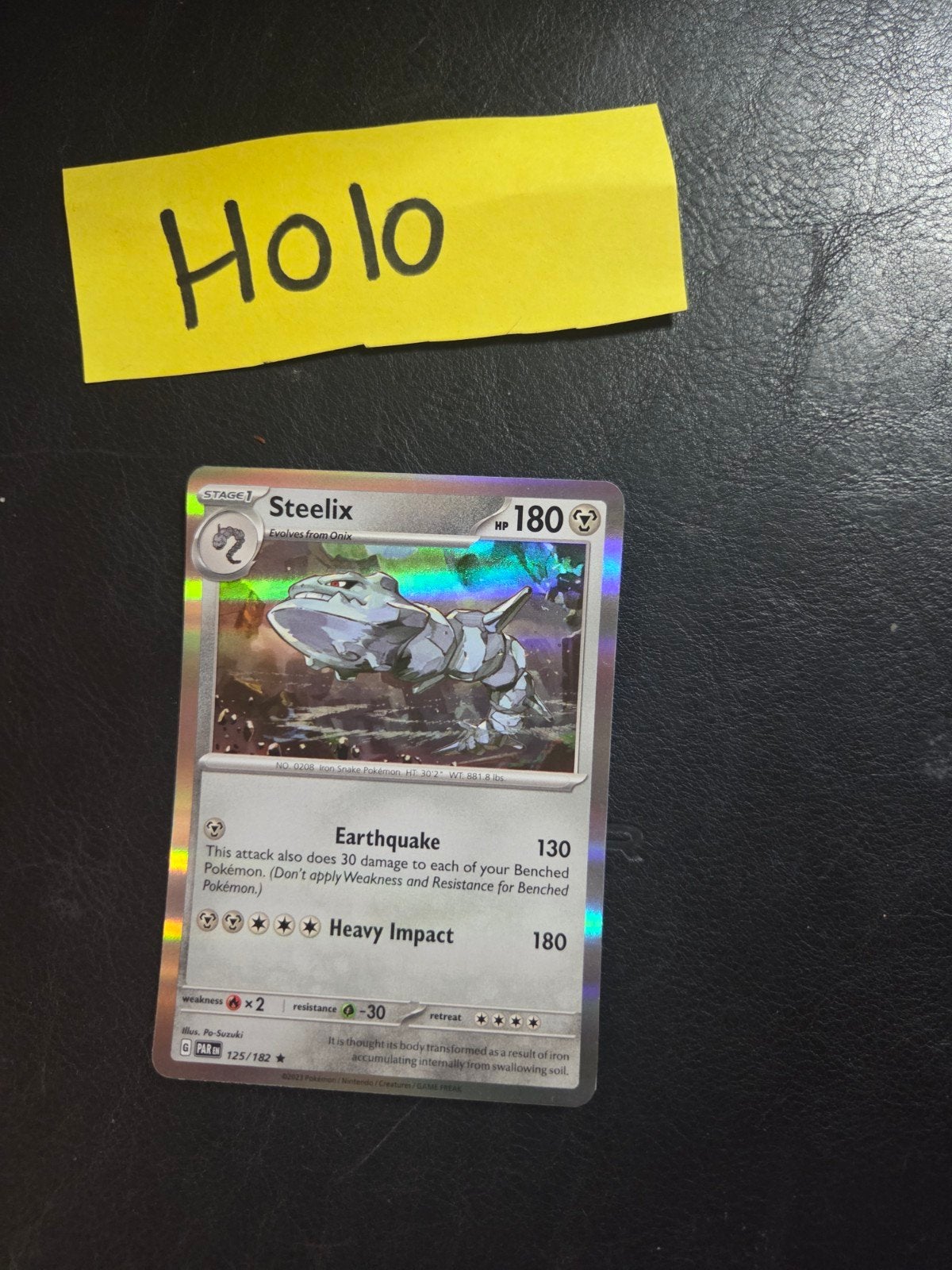 Steelix 125/182 Paradox rift, Ophalen of Verzenden, Zo goed als nieuw