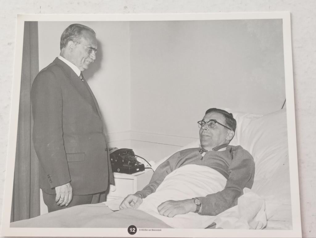 Ben van Meerendonk Premier Willem Drees ziekenhuis bezoek, Ophalen of Verzenden, Zo goed als nieuw, Overige onderwerpen