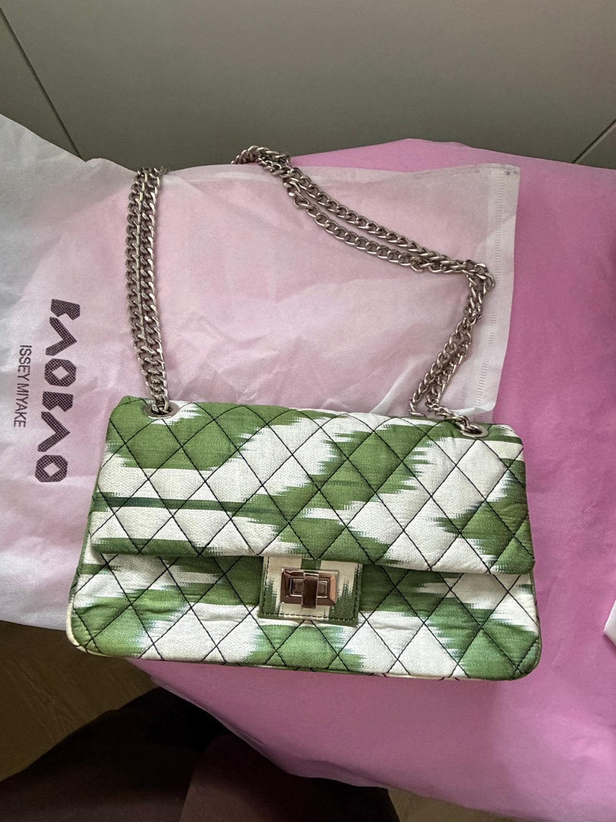 Rough Studio's crossbody tas crème groen, Ophalen of Verzenden, Zo goed als nieuw, Groen, Schoudertasje