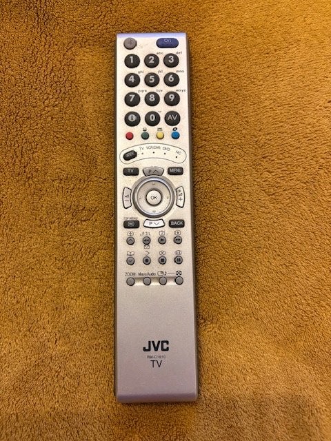 JVC RM-C1910 TV Afstandsbediening, Ophalen of Verzenden, Gebruikt, Origineel, Tv