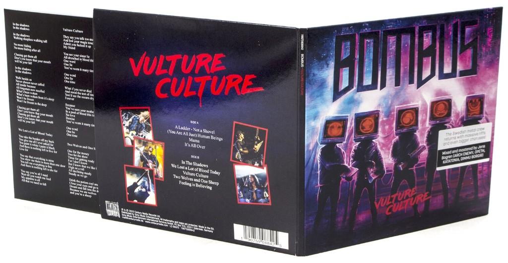 Bombus -Vulture Culture vinyl& CD, Inclusief binnenhoes, Ophalen of Verzenden, 2010 - 2019, Zo goed als nieuw