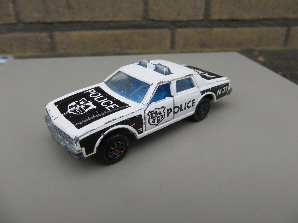 Majorette Chevrolet Impala POLICE, Ophalen of Verzenden, Gebruikt, Auto
