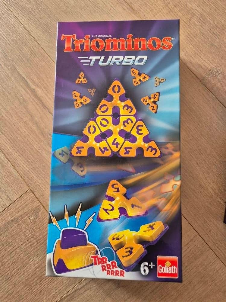 Triominos The Original Turbo, Ophalen of Verzenden, Zo goed als nieuw