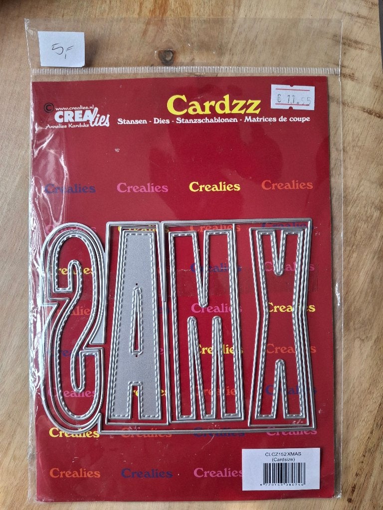Crealies Cardzz - Xmas, Ophalen of Verzenden, Gebruikt, Kerst, Pons of Mal