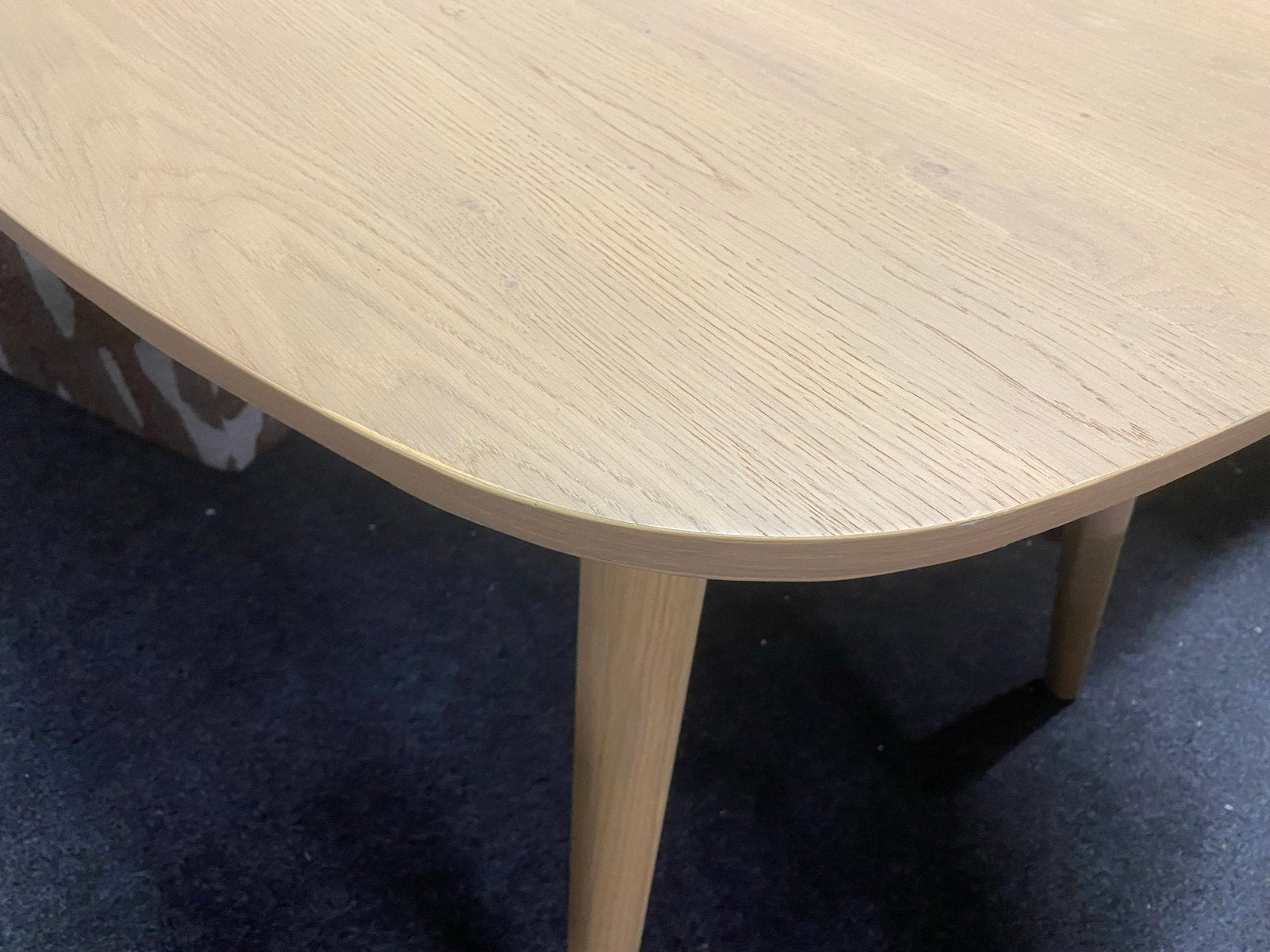 Elijha Tafel Blank Eiken 260x100, Ophalen, 100 tot 150 cm, Eikenhout, Vijf personen of meer