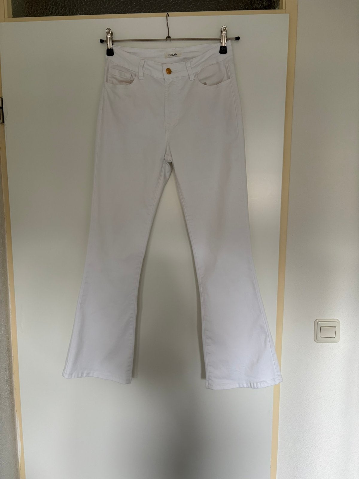 Norah flair jeans wit, Wit, Ophalen of Verzenden, Zo goed als nieuw, Maat 36 (S)