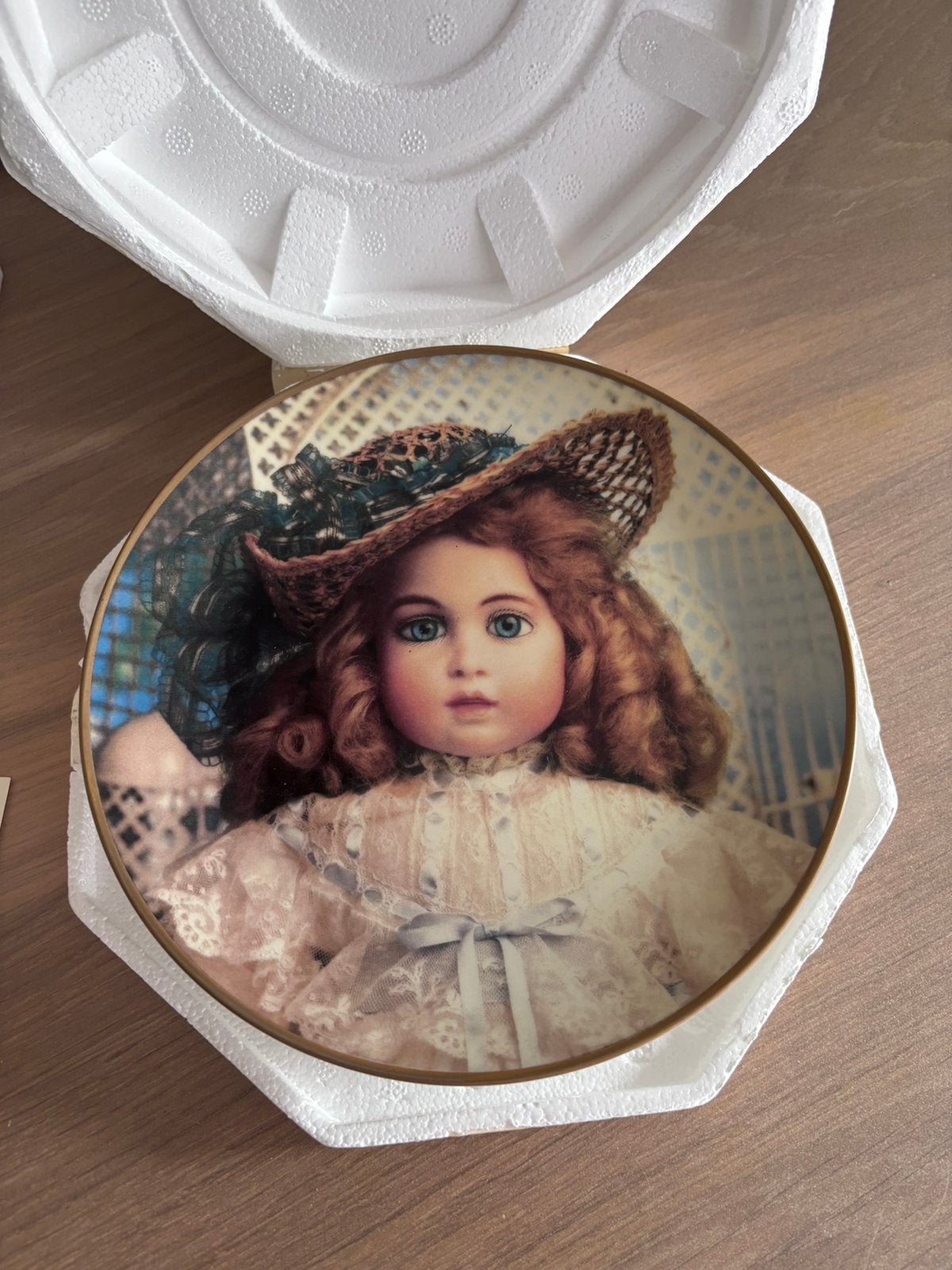 Prachtige Franklin Mint verzamelborden - Hanau Doll Museum, Ophalen of Verzenden