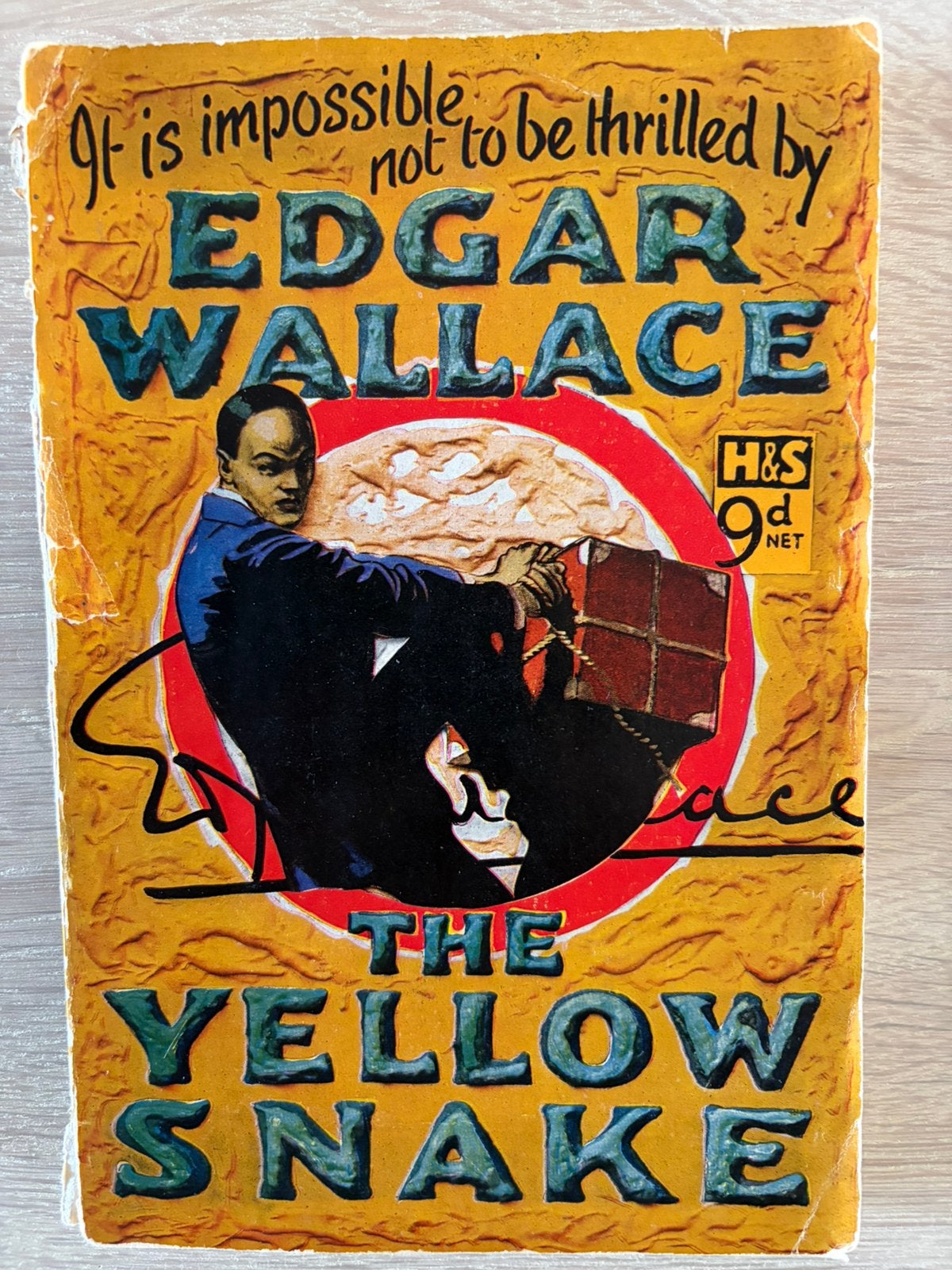 Edgar Wallace - The Yellow Snake, Ophalen of Verzenden, Gelezen