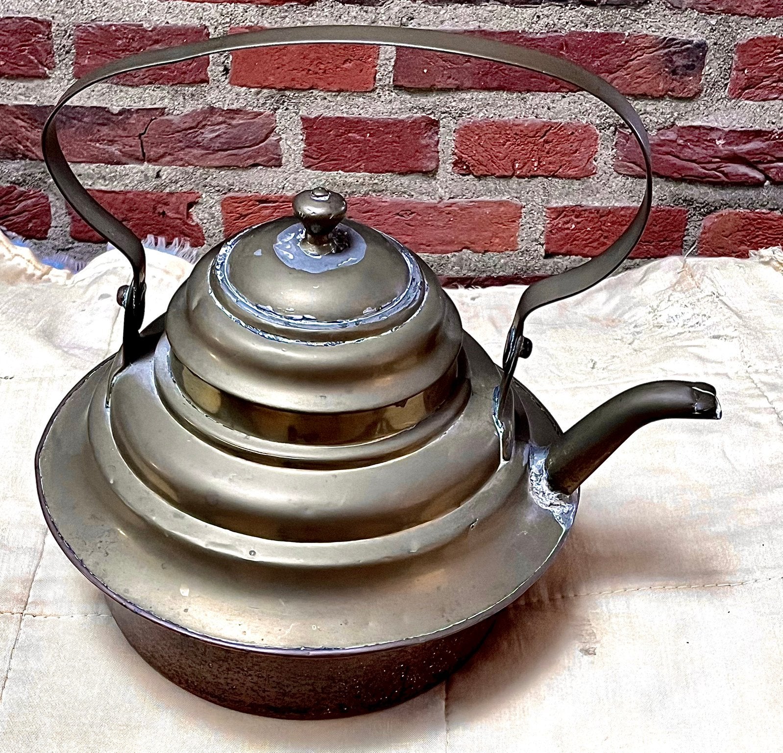 antieke kachelketel, Ophalen of Verzenden, Koper