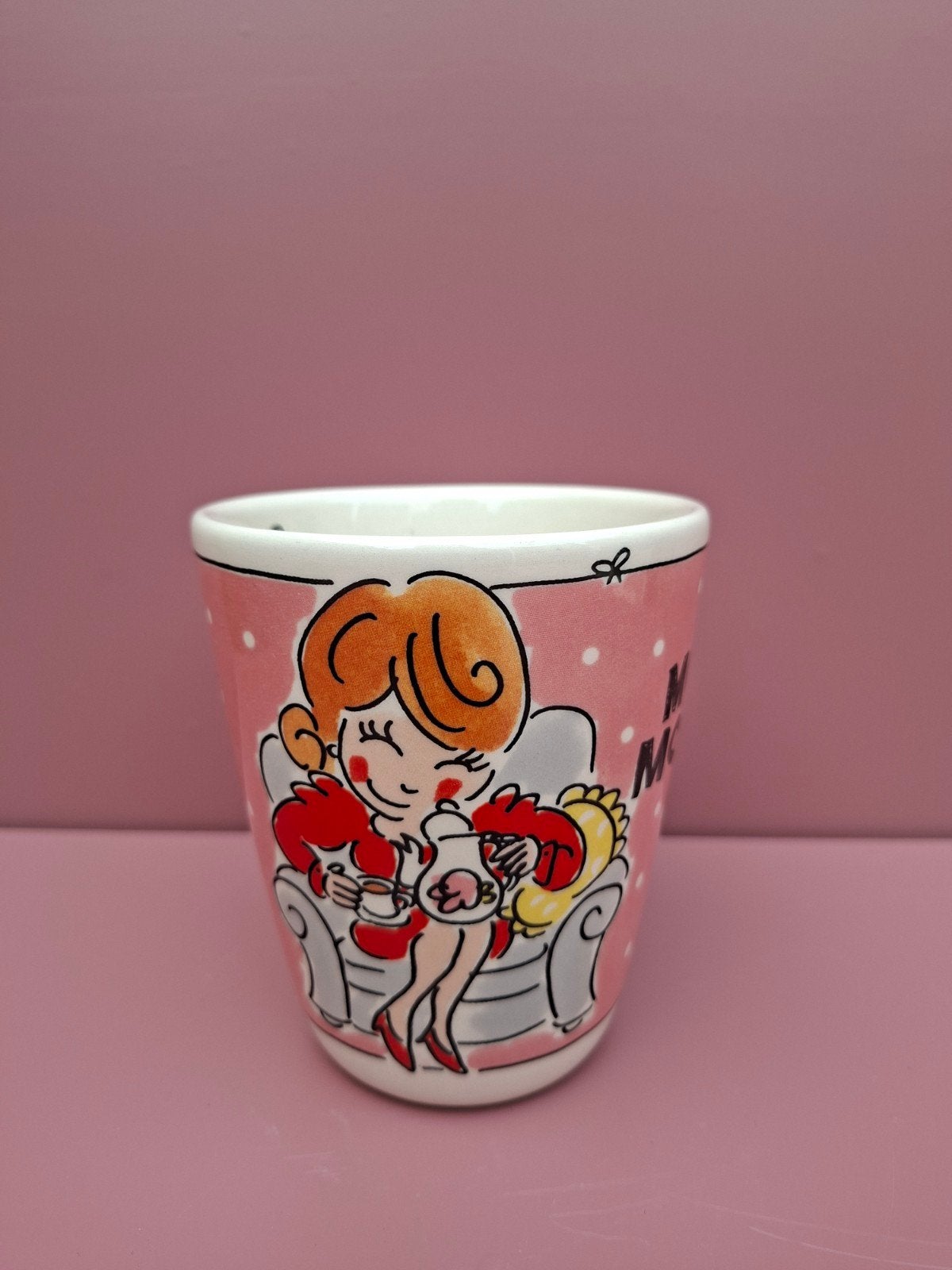 Blond Amsterdam mok, Zo goed als nieuw, Aardewerk, Blond Amsterdam, Mok