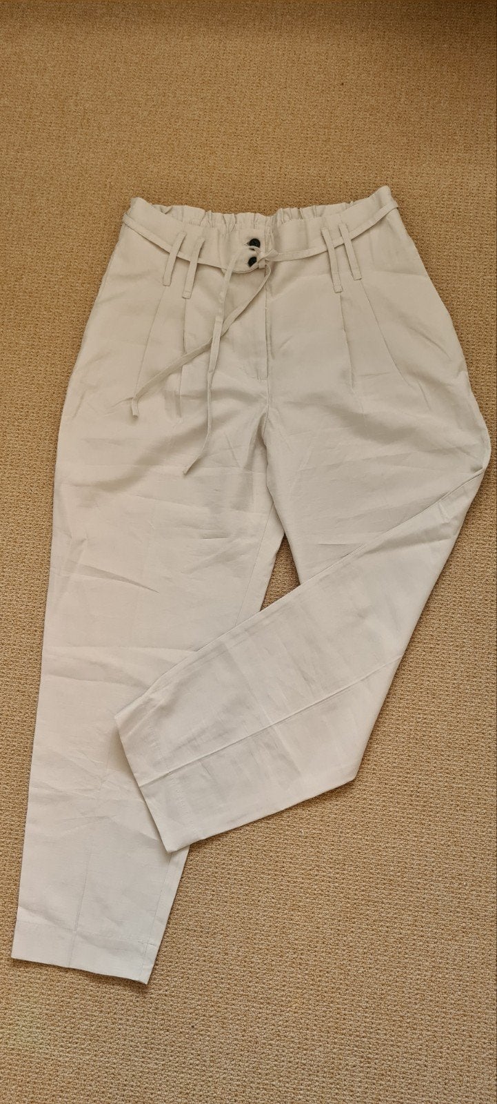 Broek Pantalon Yaya maat 42, Kleding | Dames, Beige, Maat 42/44 (L), Ophalen of Verzenden, Yaya