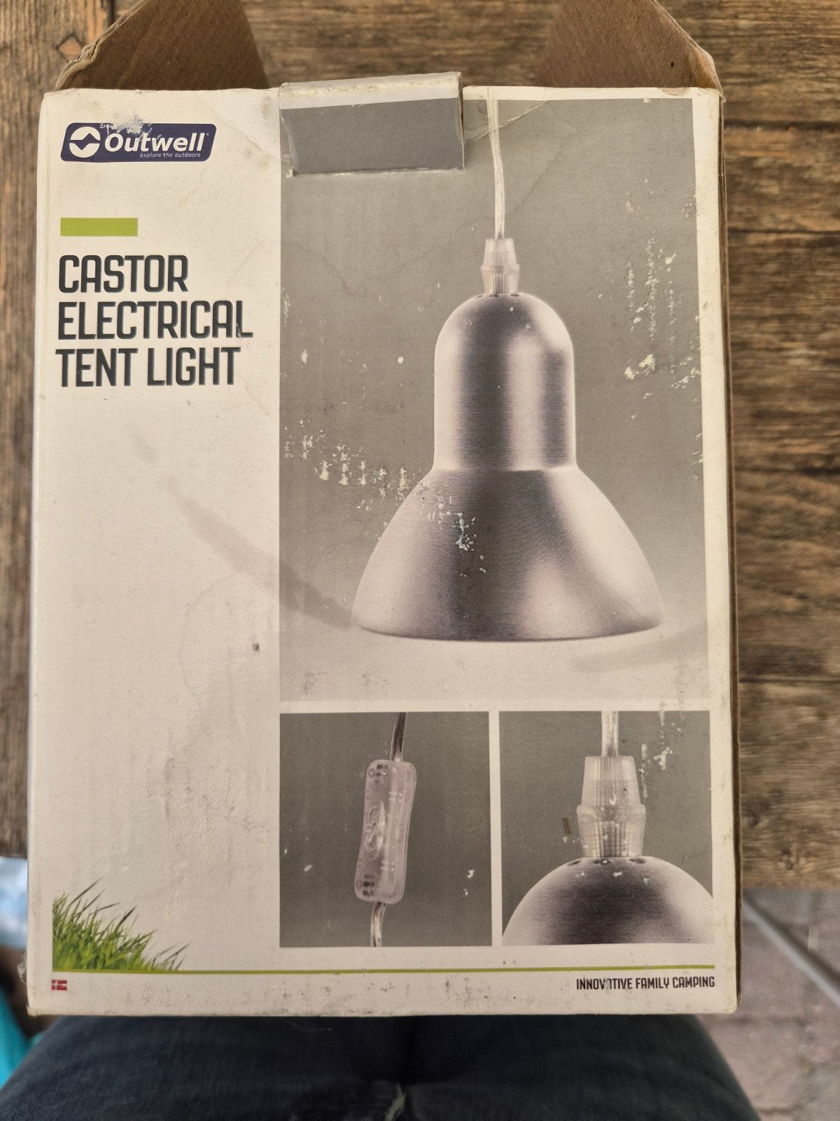 Outwell Castor Elektrische Tentlamp, Ophalen of Verzenden, Nieuw