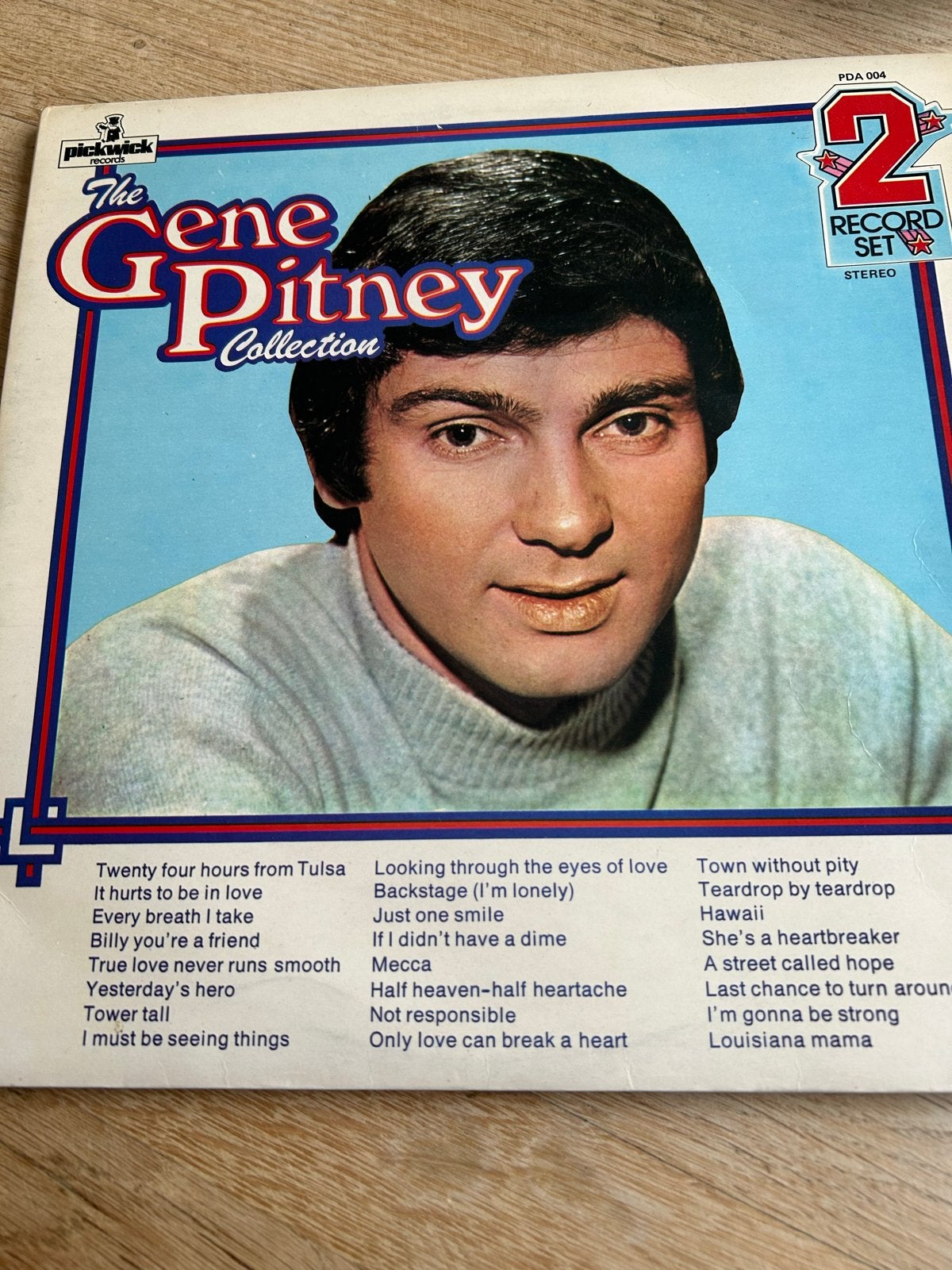 Gene Pitney Collection - 2 Record Set Stereo LP, Ophalen, Gebruikt, Pop, 12 inch