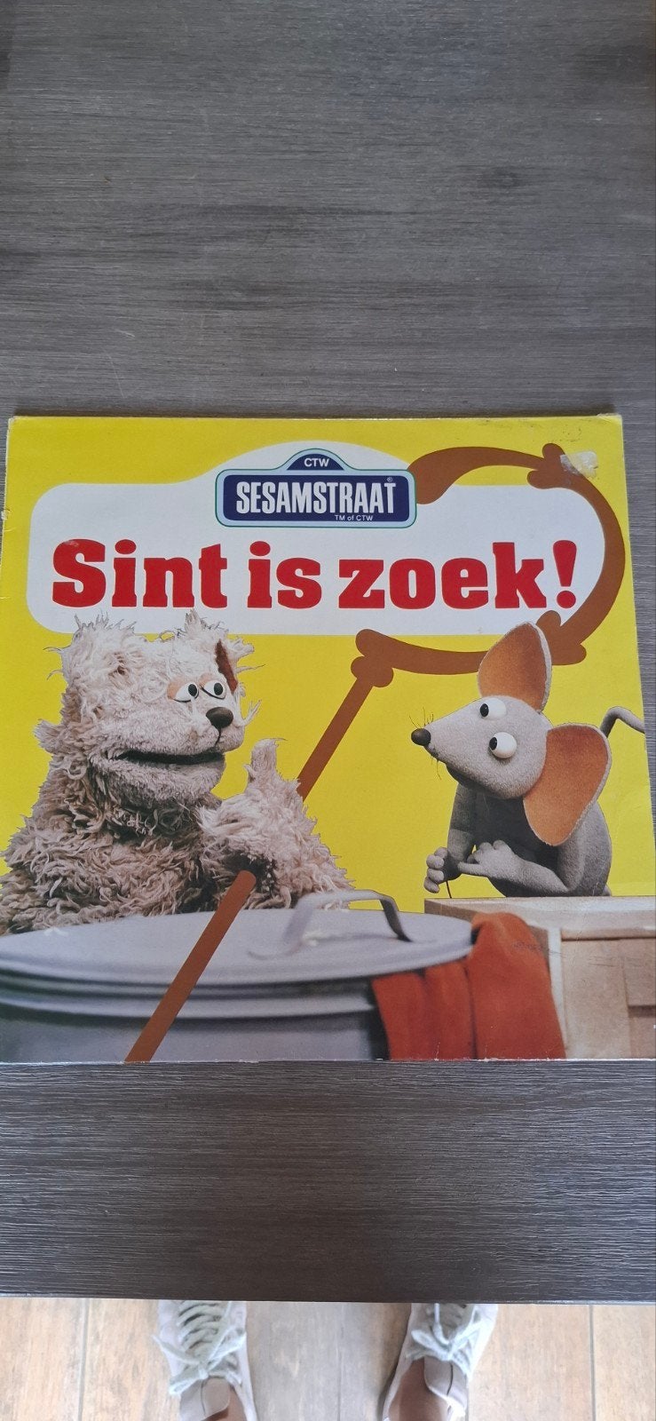 Sesamstraat - Sint is zoek! LP, LP, Gebruikt, Overige genres, Ophalen of Verzenden