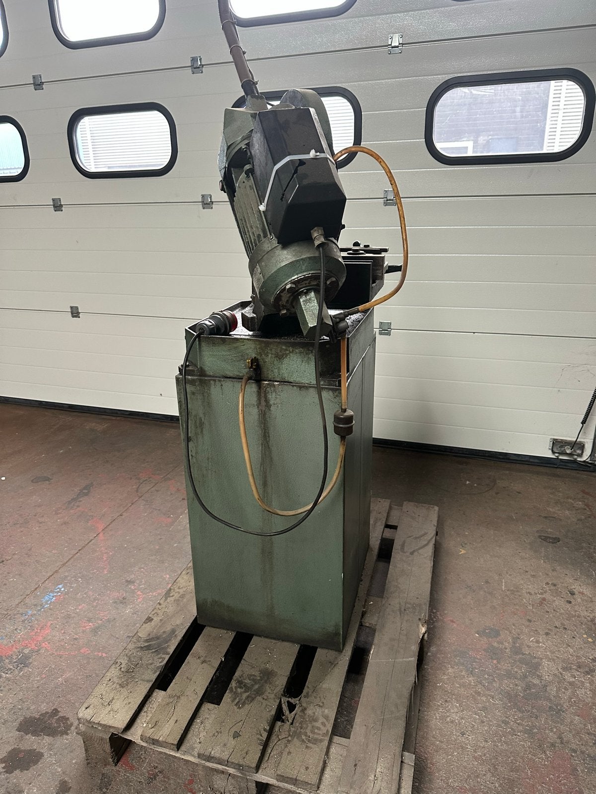 Huvema Hu 275i Afkortzaag - Krachtige Industriële Zaag, Ophalen, Gebruikt, 70 mm of meer, Afkortzaag