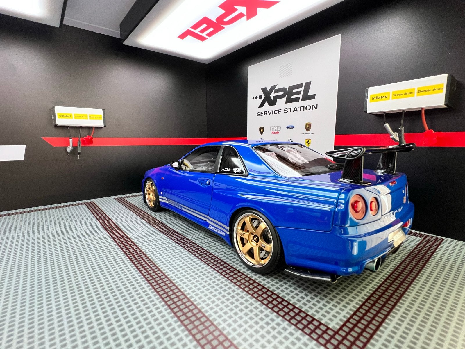 Nissan Skyline GTR 1:18 Ignition Model, Hobby en Vrije tijd, Ophalen of Verzenden, Zo goed als nieuw, Overige merken