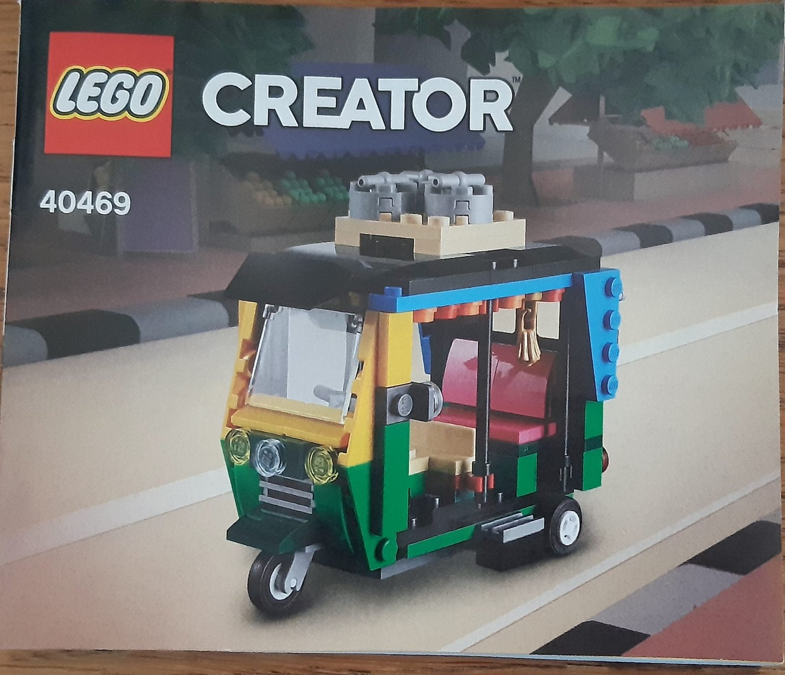 LEGO Creator 40469 Tuk Tuk - Nieuw in doos, Lego, Nieuw, Ophalen of Verzenden, Compleet