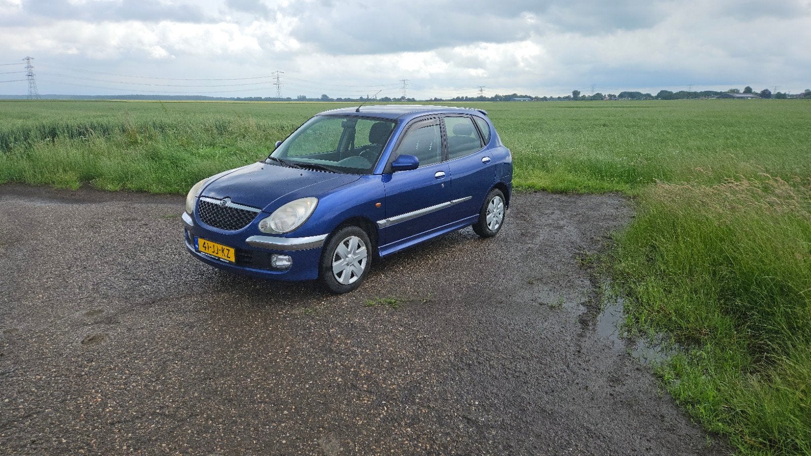 Daihatsu Sirion 1.3 VTR 2002 Blauw, Voorwielaandrijving, Stof, 4 cilinders, Blauw