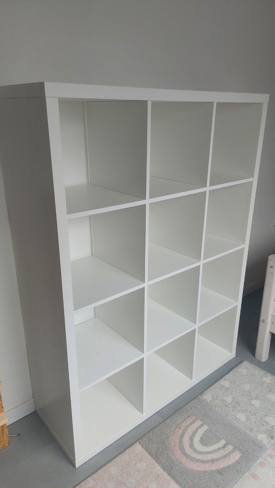 Witte Kallax kast 3x4 met 12 vakken - IKEA, Huis en Inrichting, Ophalen, Gebruikt, 25 tot 50 cm, Minder dan 100 cm