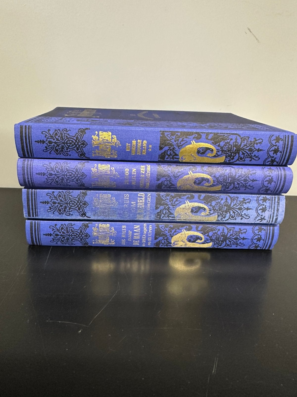 Jules Verne boeken 4 stuks in zeer goede staat, Ophalen of Verzenden, Zo goed als nieuw