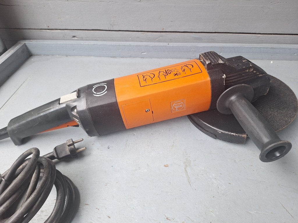 Fein MSfa666c haakse slijper 1800w Ø230mm, Ophalen of Verzenden, Gebruikt, 1000 watt of meer, Haakse handslijpmachine