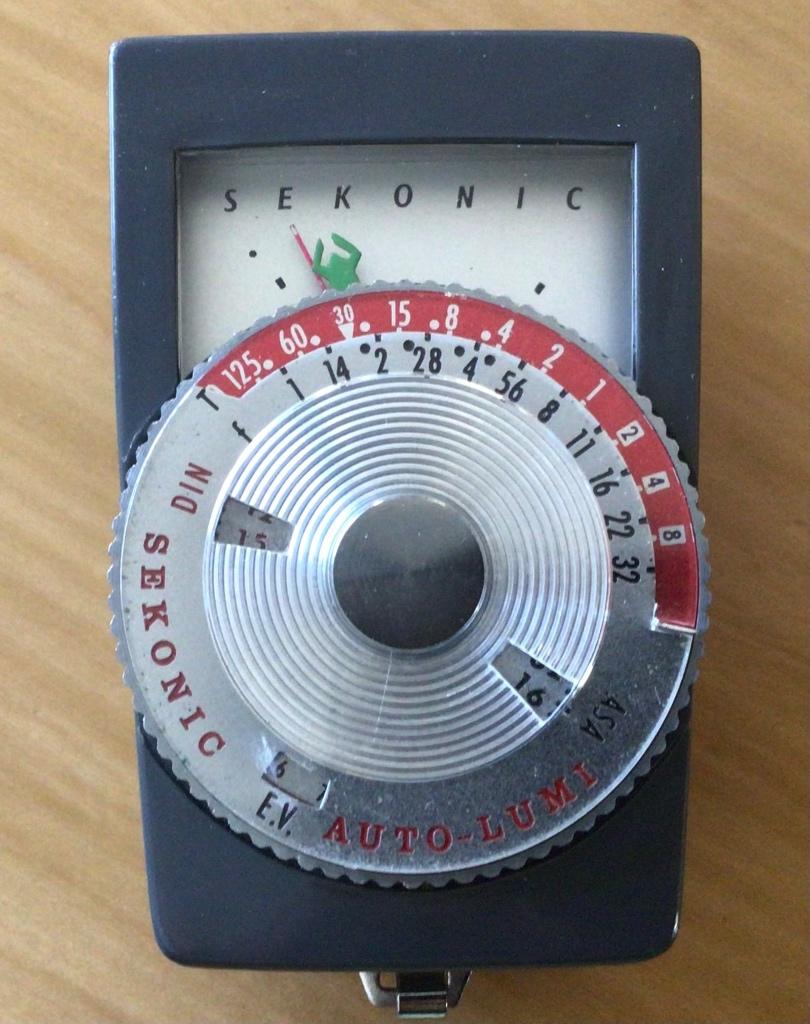 Luxmeter fotometer Sekonic AUTO-LUMI analoge Lichtmeter, Ophalen of Verzenden, Zo goed als nieuw, Spiegelreflex, Overige Merken