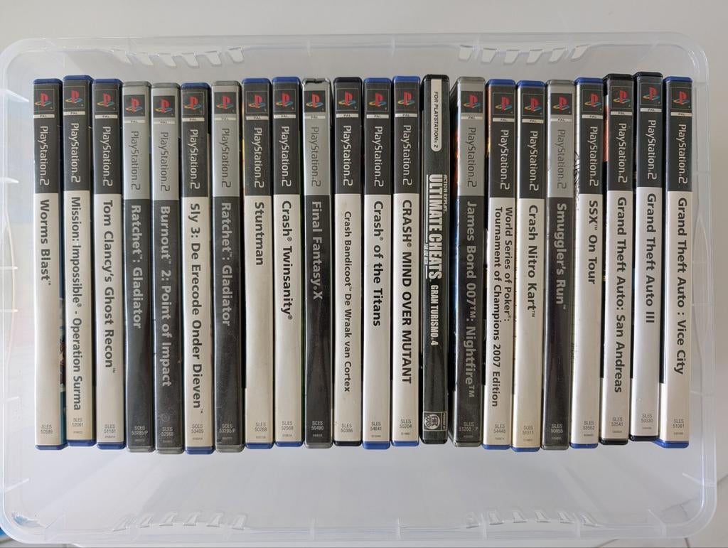 Collectie PlayStation 2 games - Diverse genres, Spelcomputers en Games, Avontuur en Actie, Gebruikt, 1 speler, Ophalen of Verzenden