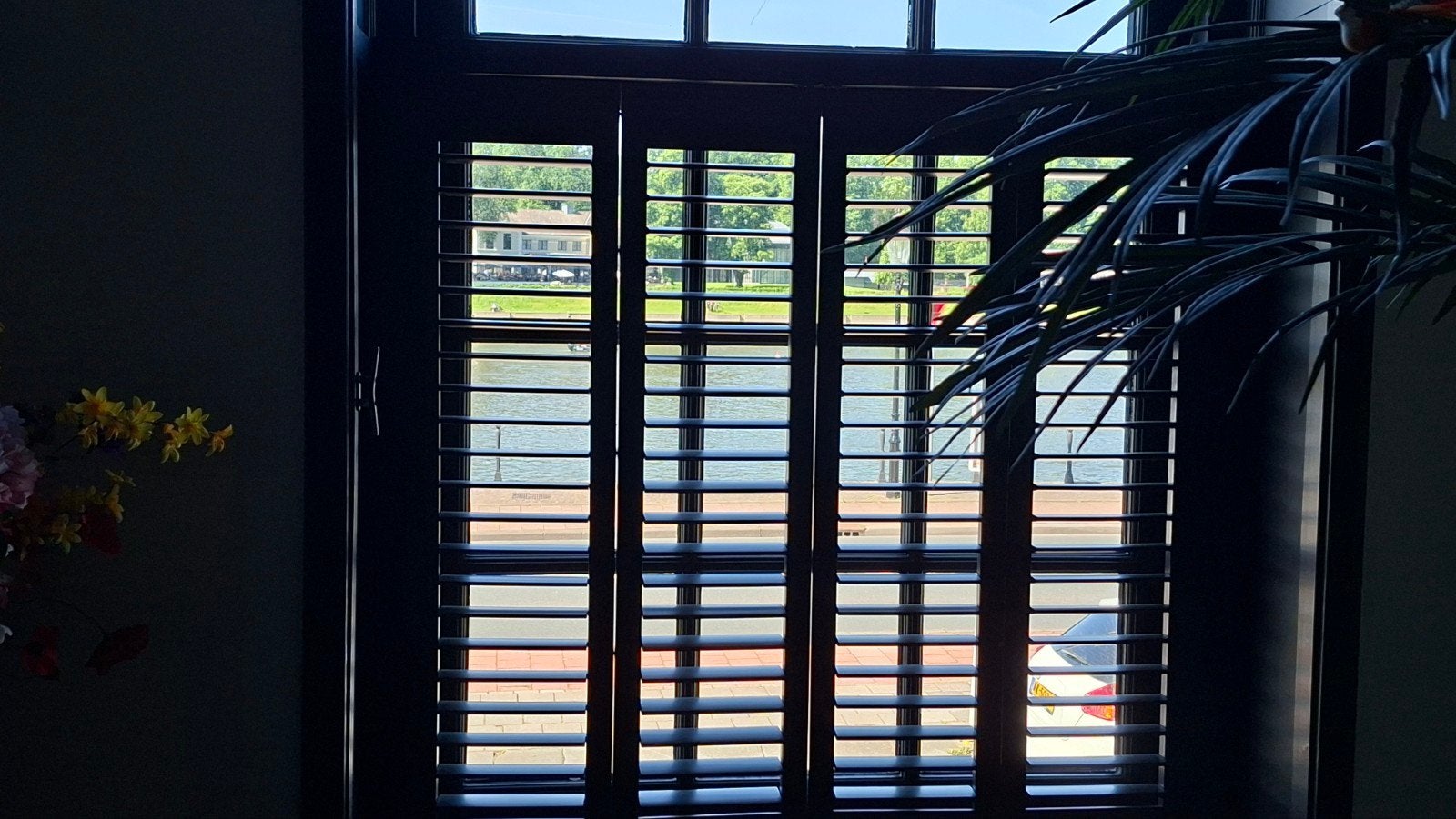 3x Jasno Shutters Ecowood Plus Classic Black 836, Ophalen, Gebruikt, Zwart