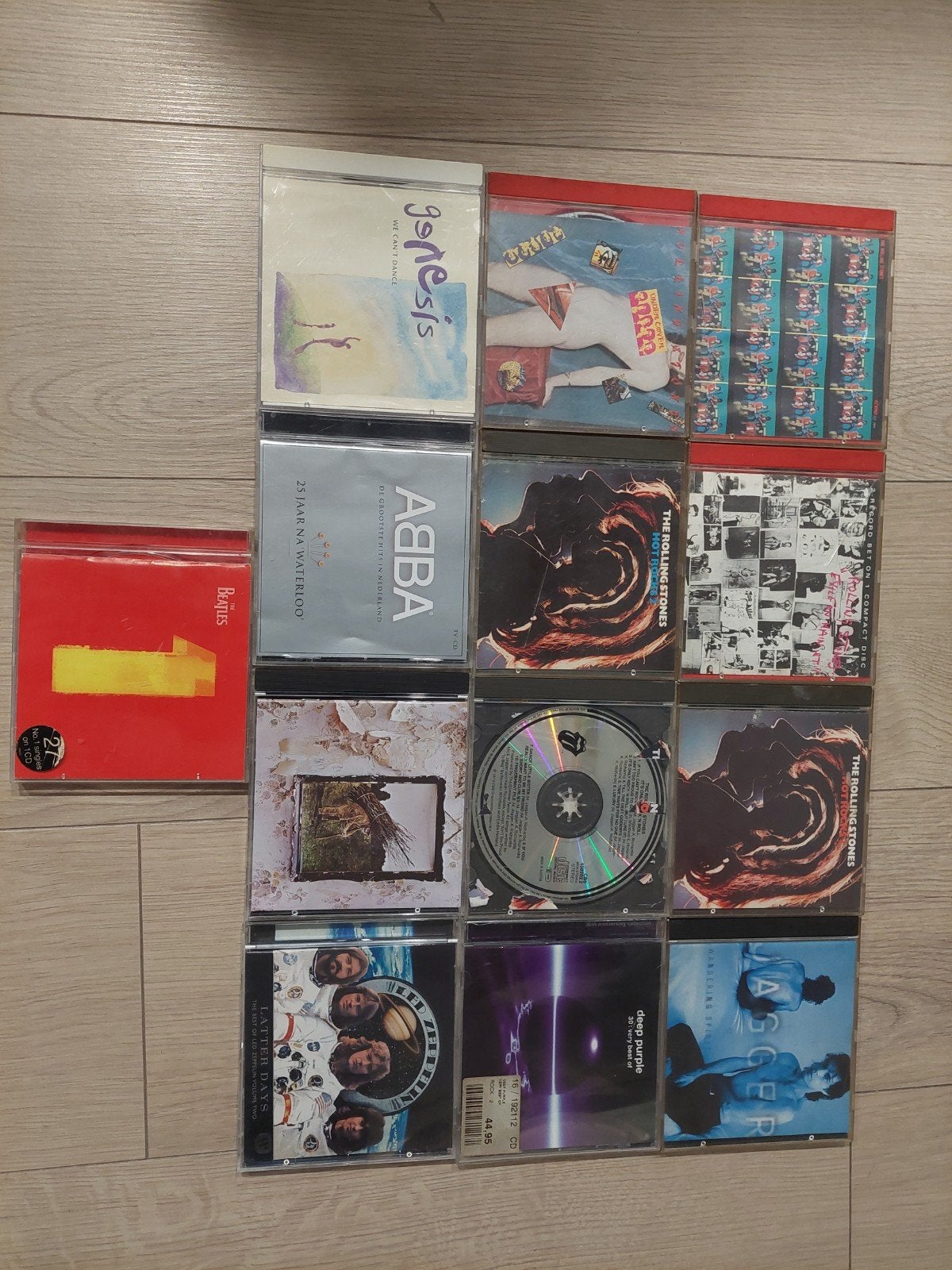 CD's: Rolling Stones, ABBA, Deep Purple, Led Zeppelin., Ophalen of Verzenden, 1980 - 1989, Gebruikt