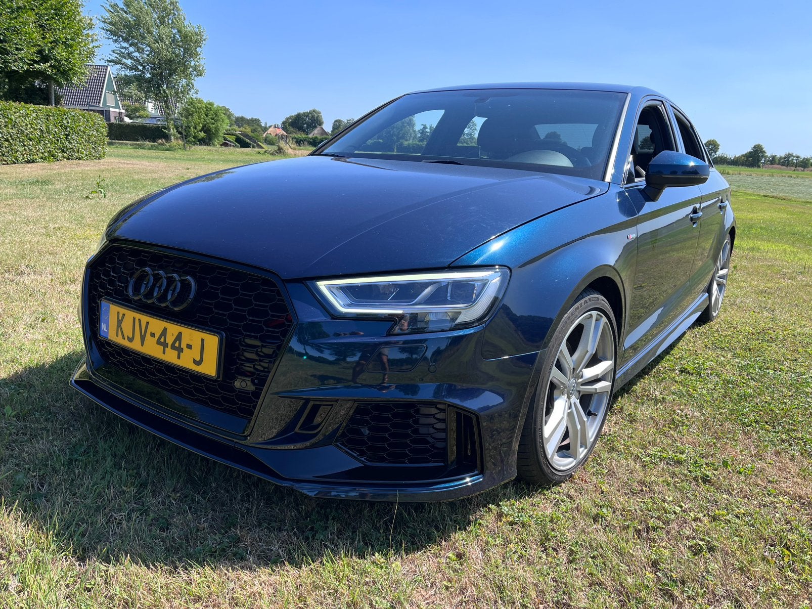 Audi A3 35 Tfsi COD Sport S-tronic limousine 3x S line, 1498 cc, 4 cilinders, Blauw, Particulier