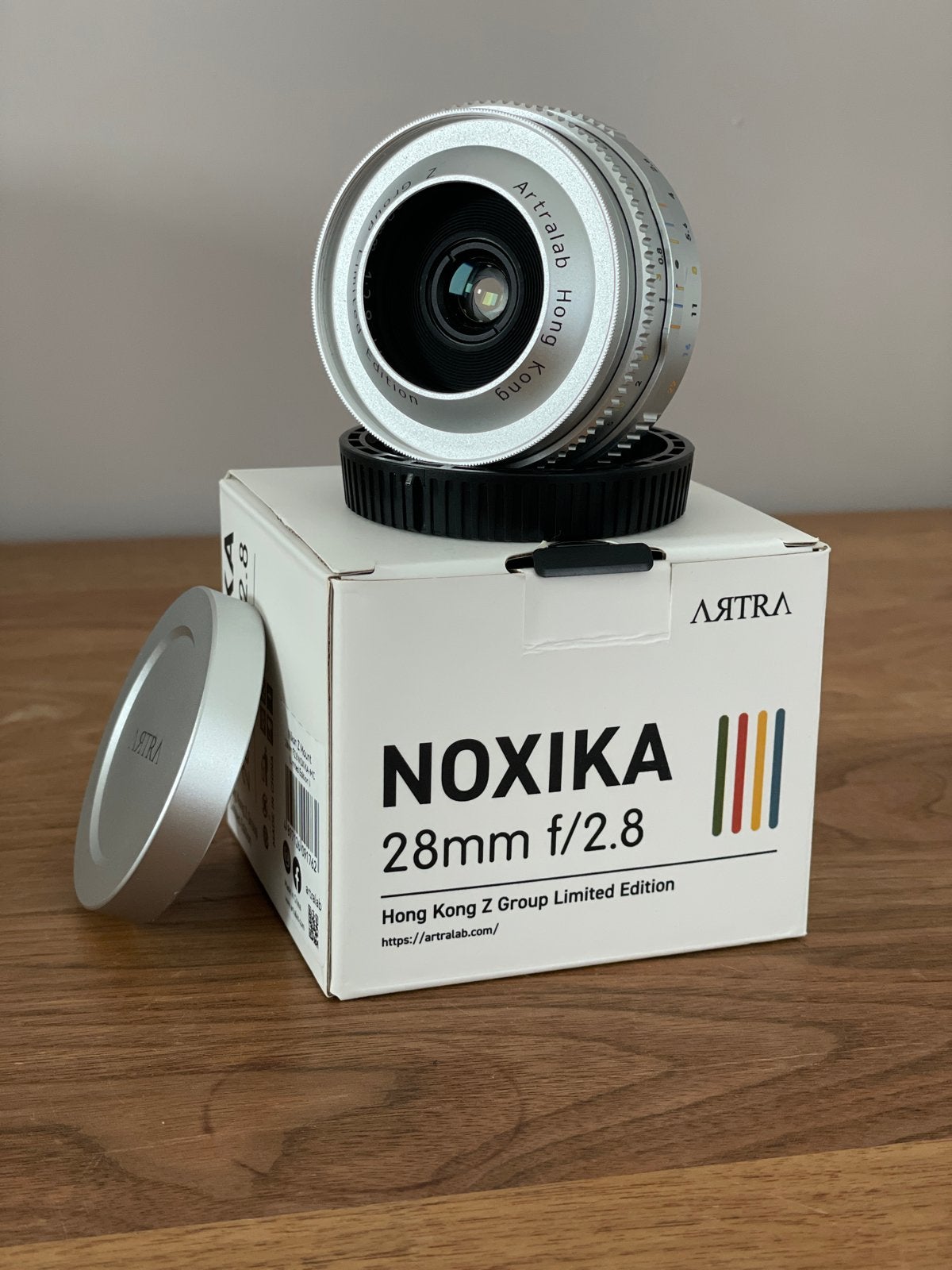 Noxika 28mm f/2.8 Hong Kong Z Group Limited Edition nikon Z, Audio, Tv en Foto, Fotografie | Lenzen en Objectieven, Overige merken