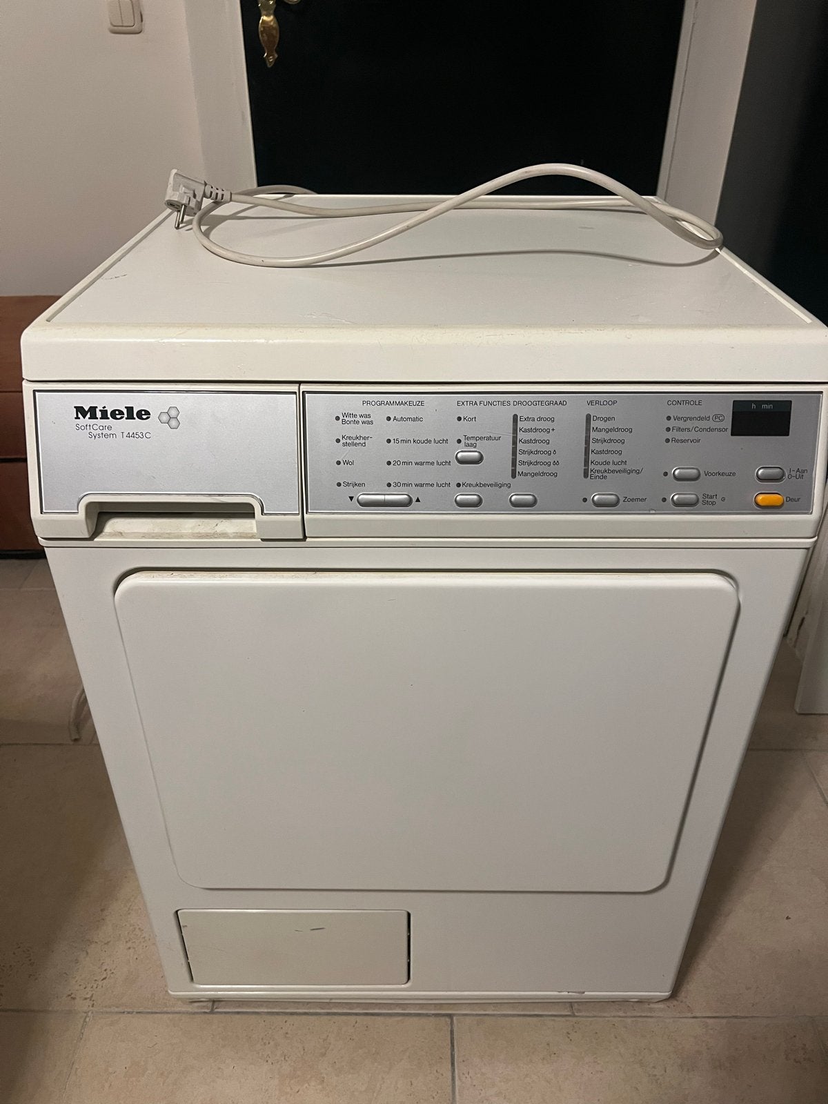 Miele T4453C SoftCare System Wasdroger - Amper gebruikt, Witgoed en Apparatuur, Wasdrogers, Ophalen, 4 tot 6 kg, Zo goed als nieuw