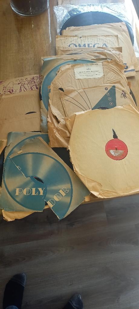 bakelieten platen LP's, Cd's en Dvd's, Vinyl | Overige Vinyl, Ophalen, Gebruikt, Overige formaten