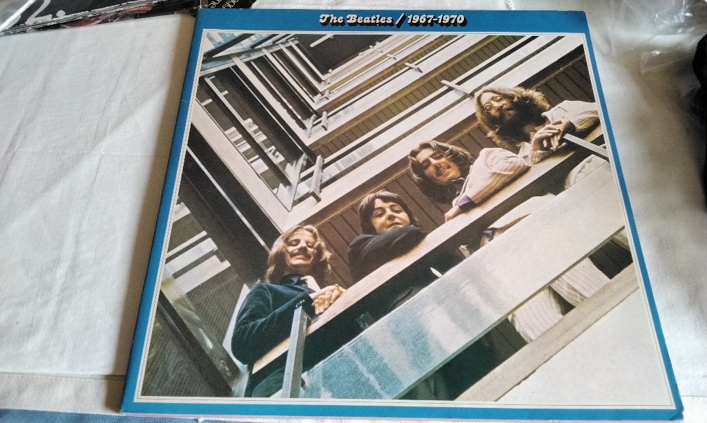 Vinyl LP's The Beatles 1967-1970 Blue dubbel Album, Cd's en Dvd's, Ophalen, Zo goed als nieuw, Pop, LP